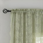 Sheer Window Curtains Factory - Rod Pocket Back Tab Semi