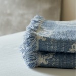 Knitted Throw Blanket Factory - 100% Cotton Embroidered