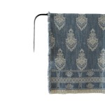 Knitted Throw Blanket Factory - 100% Cotton Embroidered