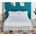 Bed Skirt Factory - Summer Floral Single Piece Lace