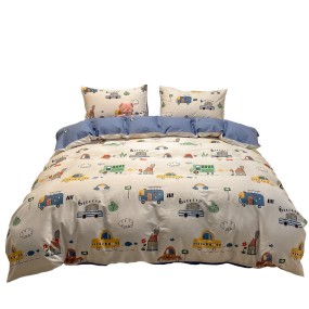 Children's Duvet Cover Factory - 100% Cotton Cartoon Cars