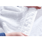 Bed Skirt Factory - 16 Inches Floral Pattern Elastic