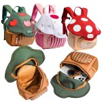 Kids Backpack Manufacturer - Adorable Mushroom Travel Preschool