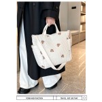 Diaper Bag Manufacturer - Animal Bear Embroidery Tote