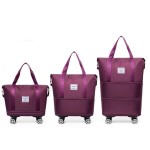 Rolling Duffel Bag Manufacturer - Large Expandable Oxford