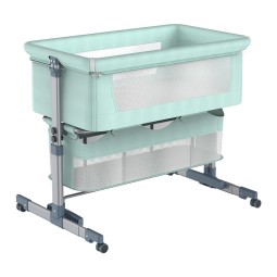 Bedside Bassinet Manufacturer - 6 Height Adjustable Wheels