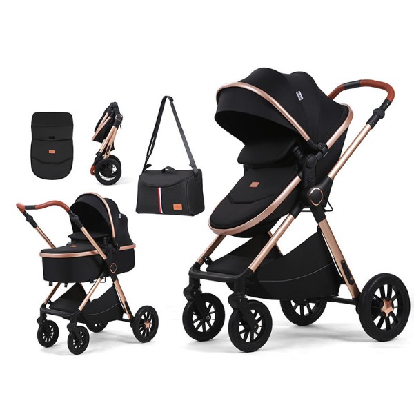 Baby Stroller Manufacturer - Luxury 4 in 1 Foldable