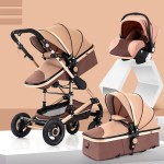 Child Stroller Manufacturer - Folding Green Linen Aluminum