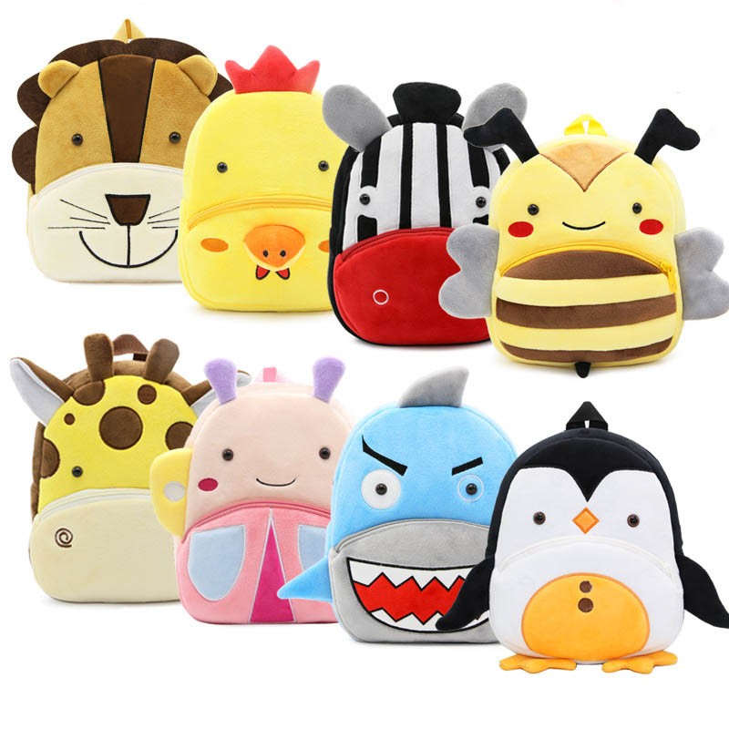 Plush Backpack Manufacturer - Cartoon Kindergarten Animal