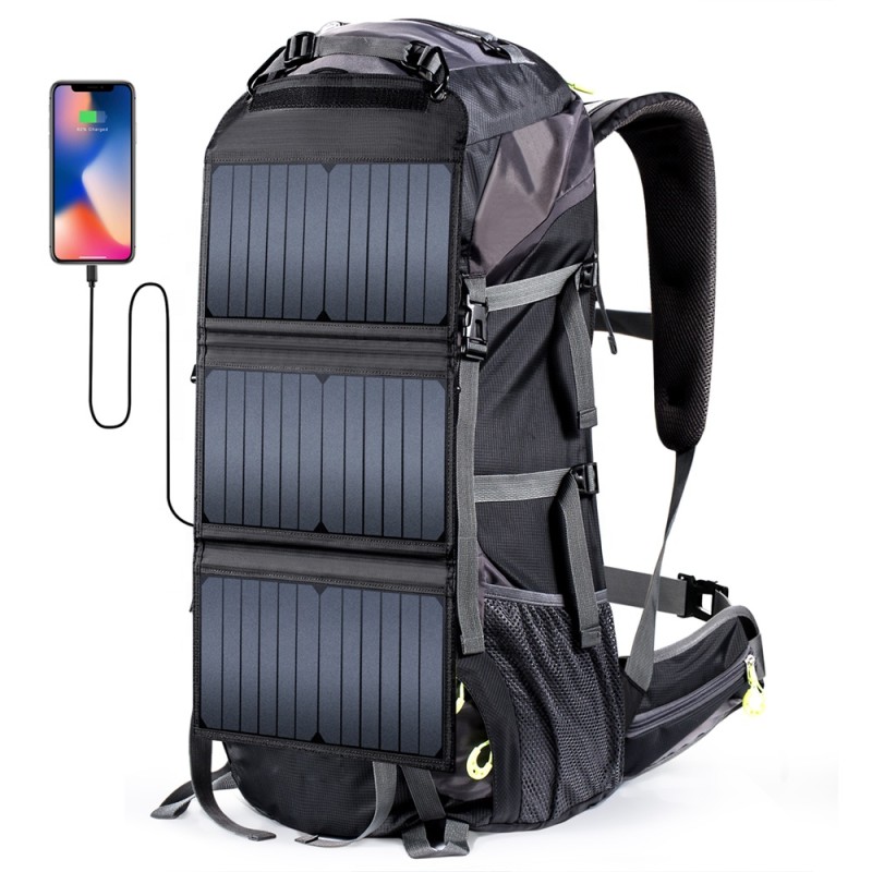 Solar Backpack Manufacturer - 20W Panel Powered Charger