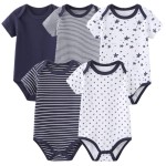 Baby Romper Set Manufacturer - Wholesale 5pcs Custom Print