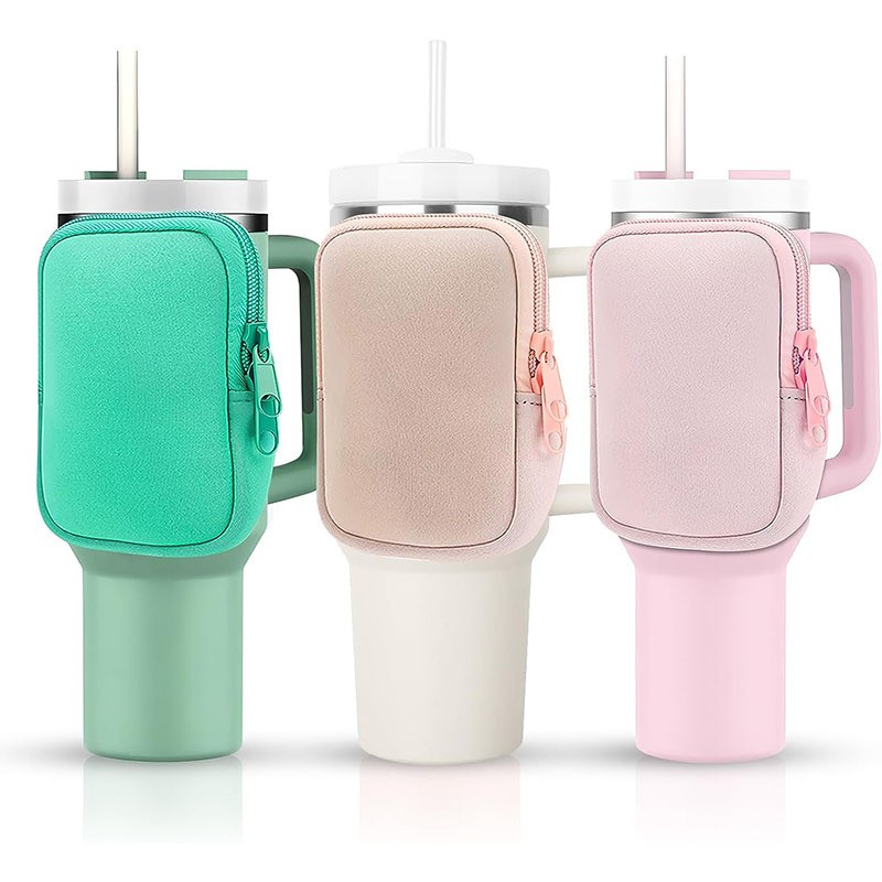 Tumbler Cup Holder Manufacturer - 20-40oz Pouch with Pocket