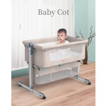 Bedside Bassinet Manufacturer - 6 Height Adjustable Wheels