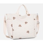 Diaper Bag Manufacturer - Animal Bear Embroidery Tote