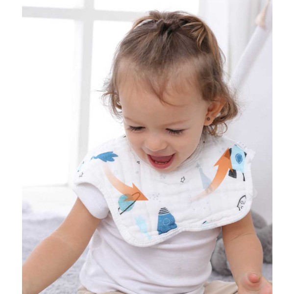 Baby Bibs Manufacturer - Organic Muslin Waterproof Teething