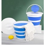 Folding Bucket Manufacturer - 5L Portable Silicone Camping