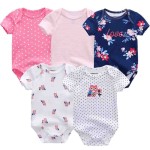 Baby Romper Manufacturer - High Quality Cartoon 5 Pcs