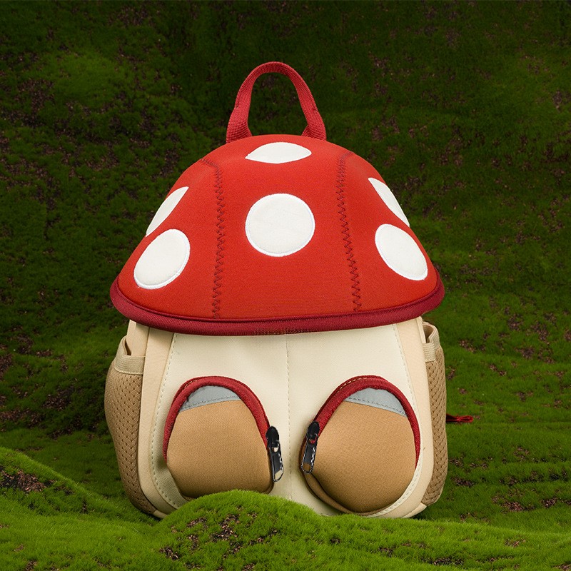 Children Backpack Manufacturer - Mushroom Bag Kindergarten