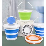Folding Bucket Manufacturer - 5L Portable Silicone Camping