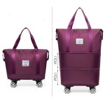 Rolling Duffel Bag Manufacturer - Large Expandable Oxford