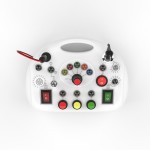 Montessori Toy Manufacturer - Handheld Busy Board 8 LED