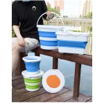 Folding Bucket Manufacturer - 5L Portable Silicone Camping