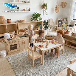 Preschool Furniture Set Manufacturer - Modern Minimalist Table