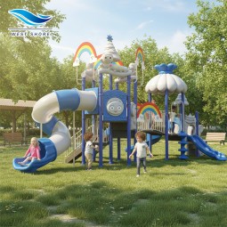 Rope Climber Set Manufacturer - Outdoor Slide Combo