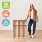 Cloakroom Unit Manufacturer - Montessori Coastal Cubbies