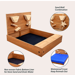 Sandpit Manufacturer - Wooden Waterproof Storage