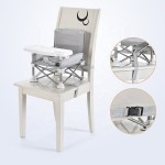 Children Baby Folding Portable Highchair for Indoor Outdoor Camping