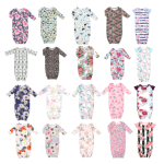 Custom Print Long Sleeve Newborn Sleep Sack Cotton/Milk Silk/Bamboo Sleep Sack Baby Pajamas Sleeping Bag