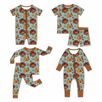 ODM Popular Wholesale 95% Bamboo 5% Spandex Baby Romper Newborn Zipper Romper