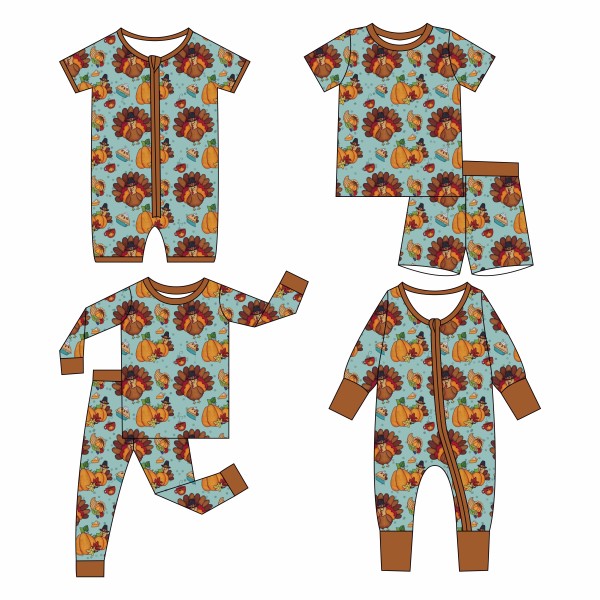 ODM Popular Wholesale 95% Bamboo 5% Spandex Baby Romper Newborn Zipper Romper