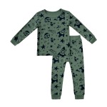 In Stock Bamboo Spandex One-Piece Zipper Romper Pajamas Custom Bamboo Baby Sleepwear Wholesale