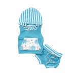 Wholesale Boutique Boys Clothing Summer Boys Clothing Set Sleeveless Hoodie Shorts Two-Piece Set