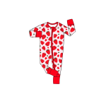 Custom Print Designer Style Newborn Bamboo Romper Zipper Romper Long Sleeve Kids Romper Baby Romper Wholesale