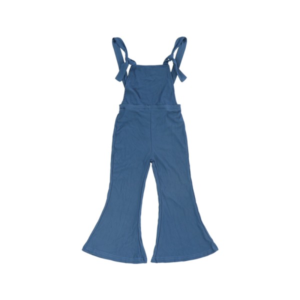 2024 Hot Sale Summer Sleeveless Crochet Baby Boutique Clothing Baby Jeans