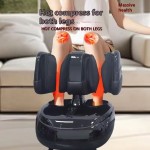 2025 New Design Shiatsu Type Wireless Calf Massager Electric Air Compression Roller Electric Leg Foot Massager