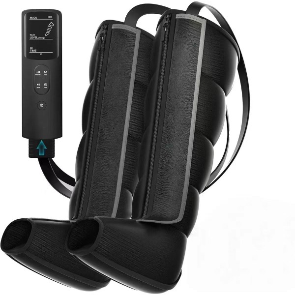 Air Compression Leg Recovery System Full Leg Massager Professional Sequential Improvement Blood Circulation Air Compression Boot