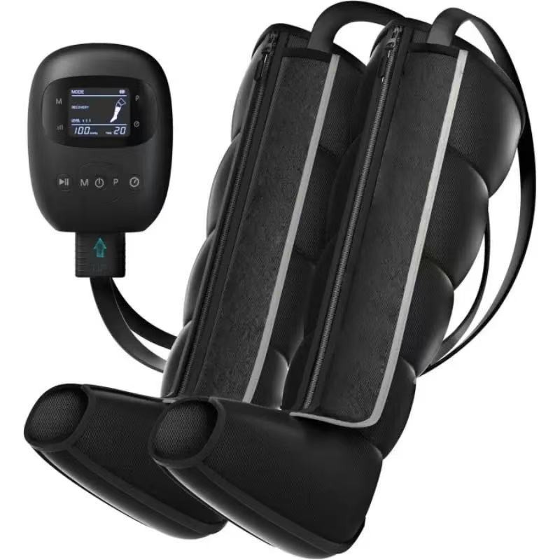 Professional Sequential Improvement Blood Circulation Air Compression Boot System Enhanced Complete Sequence Recovery Foot and Leg