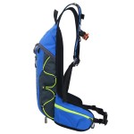 Unisex Flash Waterproof Nylon Bike Shoulder Bag Outdoor Hiking Cycling Backpack