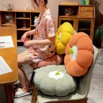 Pumpkin Seat Cushion Floor Cushion Lazy Sofa Backrest Simple Tatami Back Cushion Floor Mat Seat Cushion