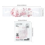 Warm Cotton Knit Sleep Mask with Elastic Band for Dark Circle Relief and Relaxation - Health Care Sleep Mask