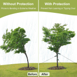 Nylon Tree Strap with Grommets Young Tree Support Hurricane Protection Newly Planted Saplings Household Miscellaneous Product