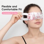 Warm Cotton Knit Sleep Mask with Elastic Band for Dark Circle Relief and Relaxation - Health Care Sleep Mask