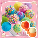 Practical Home Kitchen Tools New PLA Plastic Creative Products Spherical and Heart-Shaped Cake Molds
