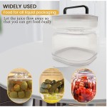 Cross-Border New Kitchen Dry-Wet Separation Hourglass Jar Plastic Container for Food Storage and Pickle Preservation
