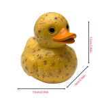 Fantasy Style Eco-Friendly Resin Craft Vegetable Duck Nodding Doll Statue Painted Design Garden Decoration Statue