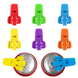 Manual Can Opener Colorful Soda Beer Cap Opener Drink Plastic Shield Opener Suitable for Parties